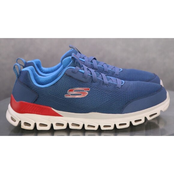 Skechers Glide Step Pro $120 Men's Athletic Sneakers Shoes Size 12 Blue - Picture 4 of 10